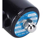 Cosiki Valvola del Solenoide Elettrica, Solenoide Valvola Ottone 2 Vie 2 Vie DC 12v 1 Pollice Elettrico Normalmente Chiuso Via del Aria Magnetica Normalmente Chiusa
