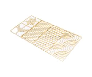Cosiki Vassoio per Timbri di Ghiaccio Timbro Creativo a Forma di di Rame per Accessori da Barista, Facile Personalizzazione per Riunioni di Famiglia, Materiale di Alta qualità (D02200x100