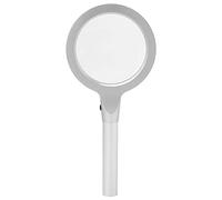 Cosiki Via di Ingrandimento Illuminato, Ingrandimento Illuminato Glass 12 LED LED Licicamento 5x 10x Portatile Glass di per Lettura per Lettura