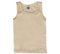 Cosilana - Camicia per bambini, 70% lana 30% seta, naturale, 140 cm