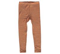 Cosilana, Leggings per bambini 70% lana 30% seta, Arancione naturale, 128