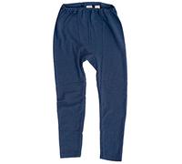 Cosilana, Leggings per bambini 70% lana 30% seta, Marine Uni, 104