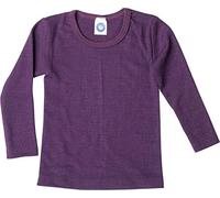 Cosilana, Maglietta intima per bambini a maniche lunghe, 70% lana (kbT), 30% seta, 92
