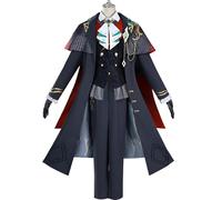 Cosimfy Anime Genshin Impact Kaedehara Kazuha Disfraz de cosplay Juego de Role Kinich Ifa Uniforme Conjunto Completo Halloween Fiesta Carnaval Traje de vestir con Peluca Ropa para Hombres (2XL)