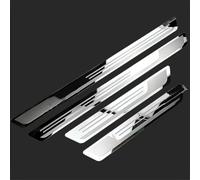 COSJD 4 PCS Car Inox Battitacco Listelli Sottoporta per Audi A3 Sportback 8V Bj.2012-2016, Protezione del Listello Sottoporta in Acciaio Inox Accessori Auto