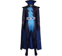 COSLANDERS - Costume da super cattivo per Halloween, con body Megamind (set completo, M)