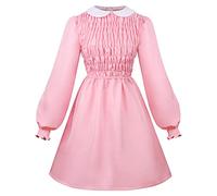 COSLANDERS - Costume da Undici con calzini, da donna, per Halloween, motivo: Undici (STYLE1, L)