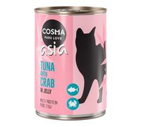 Cosma Asia in gelatina 6 x 400 g - Tonno con Polpa di granchio