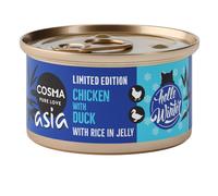 Cosma Asia Winter-Edition Pollo con Anatra umido gatto - 6 x 85 g