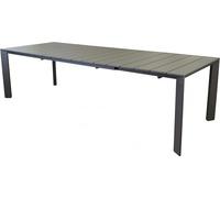 Cosma AT804275 - Tavolo da giardino, in alluminio, 200x100x75cm, colore Antracite
