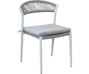 Cosma AT804355 - Sedia da giardino, 54x58x76cm, colore Bianco
