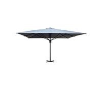 COSMA DENEB OMBRELLONE NERO 5X5 MT P/C TELO GRIGIO CHIARO