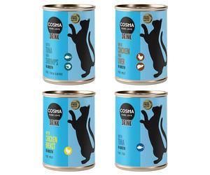 Cosma Drink 6 x 100 g Bevanda snack per gatto - Mix: 4 gusti