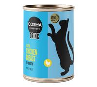 Cosma Drink 6 x 100 g Bevanda snack per gatto - Petto di Pollo
