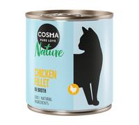Cosma Nature 12 x 280 g Alimento umido per gatti - Filetto di Pollo