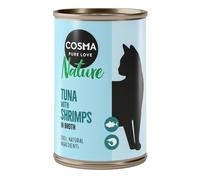 Cosma Nature 24 x 140 g Alimento umido per gatti - Tonno & Gamberetti