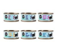 Cosma Nature 48 x 70 g - Mix: 4 gusti al Tonno + 2 al Pollo