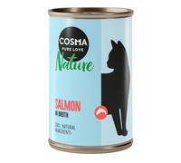 Cosma Nature 6 x 140 g Alimento umido per gatti - Salmone