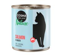 Cosma Nature 6 x 280 g Alimento umido per gatti - Salmone