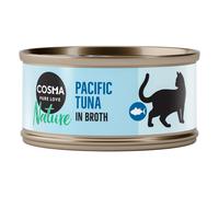 Cosma Nature 6 x 70 g Alimento umido per gatti - Tonno del Pacifico