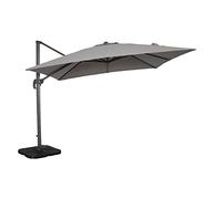 OMBRELLONE SATURNO ANTRACITE P/L 3 X 4 TELO GRIGIO