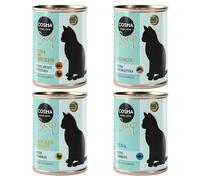 Cosma Soup 24 x 100 g umido gatto - Mix 1: Tonno, Tonno e Pollo, Petto di Pollo, Salmone