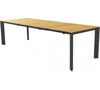 Cosma Tavolo da giardino allungabile 211/276 l x 100 p x 75 h colore Antracite/Marrone