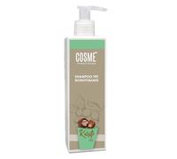 COSME' | Shampoo per Cani Ristrutturante con Olio di Karitè per Manti Sciupati, Sfibrati e Opachi, Azione Nutriente e Rigenerante, 250ml