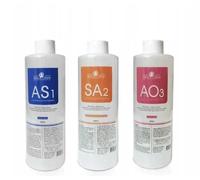 Cosmedwar Siero per idrogeno - AS1, SA2, A03 da 400 ml - Siero viso per idradermoabrasione, idratazione profonda e perfezionamento dei pori, cosmetici professionali per studi e casa