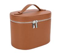 Cosmetic Bags, Travel Makeup Organizer, PU Leather Toiletry Case, Waterproof Zipper Pouch, 9.45x5.51x6.3 inches Portable Vanity Tote for Beach, Car, Bathroom and Packing
