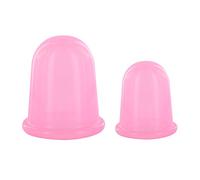 COSMETIC CLUB Coppette Massaggio in Silicone Anticellulite Set 2 | Silicone, set 2 coppette massaggio, cura della pelle, effetto anticellulite, massaggio corpo, riutilizzabili, morbide