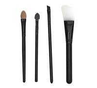 COSMETIC CLUB Pennello per Trucco in Silicone, Set di 4
