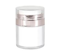 COSMETIC CLUB, SC0634, Dosatore a pompetta 30 ml Rosa, Smontabile e Ricaricabile, Ideale per Creme e Lozioni, Compatto e Pratico per i Viaggi, Dose Perfetta ad Ogni Pressa, Facile da Pulire