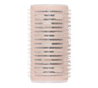 COSMETIC CLUB, SC0639, Set di 6 bigodini e 6 pinze Rosa, Diverse Dimensioni per Ricci Vari, Facile da Usare, Design Accattivante, qualità Superiore per Risultati Professionali