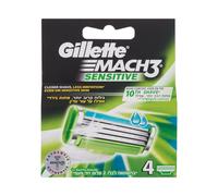 Cosmetic Gillette Mach3 Sensitive 4Pc Per Uomo (Lama Di Ricambio)