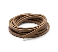 Cosmetic Leather Lacci in Cuoio 120 cm, Stringhe in Vero Cuoio Made in Italy, Lacci Scarpe Colorati Compatibili con Timberland, Anfibi Militari e Scarpe da Barca