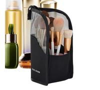 Cosmetic Makeup Bag, Waterproof Organizer Case, Multi Compartment Holder with Quick Storage, Compact Pack Utility with Portable Carry, Beauty Accessory, Longtail Grooming Organizer for Luggage Use