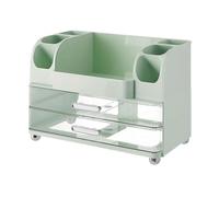 Cosmetic Storage Box - 13in Practical Makeup Organizer | Versatile Countertop Holder - Large capacity desk storage solution for jewellery and toiletries, perfect for decluttering your vanity