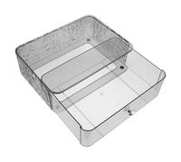 Cosmetic Storage Box Organizer Cosmetici Plastico Trasparente Grande | Makeup Organizer With Lid, Plastic Drawer Organiser, Desktop Organizer Drawers