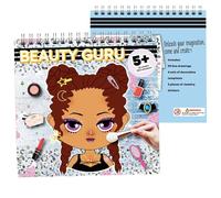 Cosmetics Coloring Book, Ragazze Makeup Coloring Book,Abiti da trucco Libro da colorare per adolescenti - Attività della sala d'attesa della casa di cura di 20 pagine di spessore per c
