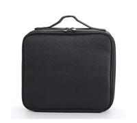 Cosmetics travel bag， Borsa cosmetica da viaggio multifunzionale di grande capacità, comode custodie portaoggetti portatili in varie dimensioni in fibra di poliestere ，Large-capacity makeup bag(GRAY)