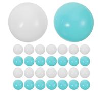 COSMEVIVI 100 palline colorate da piscina per bambini, in plastica, per giocare con l'oceano, per la casetta dei bambini, la piscina, la festa di compleanno e il divertimento all'aperto, verde