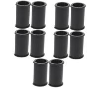 COSMEVIVI 10pezzi Coperture Antivento Per Microfono Gomma Gasket Protettivo Per Fotocamere e Attrezzature Audio Facile Installazione e Design Leggero Compatibile Ecm Ecm