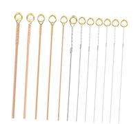 COSMEVIVI 12pezzi Pz Corde Per Chitarra Folk in Legno Corde Per Chitarra in Rame Fosforoso Kit Di Per in Legno Sostituzione Risonanza Omogenea