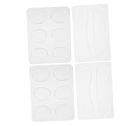 COSMEVIVI 16pezzi Silicone Drum Mute Pads Self-adhesive Transparent Gel Dampeners for Drum Kit Easy to Use Reusable and Portable for Musicians and Drummers