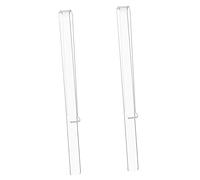 COSMEVIVI 1paio Clip Per Spartiti Trasparenti Supporti Per Pagina Comodi e Leggeri Per Musicisti e Compositori Per La e La Pratica Della