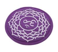 COSMEVIVI 1pezzi Cuscino Per Ciotola Tibetana Con Ricamo Tappetino Decorativo Per Meditazione e Yoga Media Antiscivolo e Resistente Per Pratiche Buddiste
