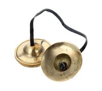 COSMEVIVI 1pezzi Cymbali Meditazione Per Yoga e Relax Strumento Per Pratiche Spirituali e Meditative Compatte e Iniziare Meditare e Condividere