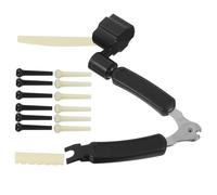COSMEVIVI 1set Accessori Per Chitarra Acustica Perni Per Ponte Cuscinetti Per Corde e Strumento Di Rimozione Kit Completo Per La Manutenzione Della Chitarra Facilita La Sostituzione Delle