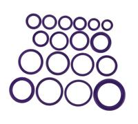 COSMEVIVI 1set Assortimento Guarnizioni Per Condizionatori Auto Gomma Per Compresse Di Climatizzazione Facile Installazione e Manutenzione e Affidabile Per Riparazioni Auto